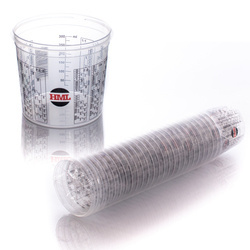 KUBEK LAKIERNICZY Z PODZIAŁKĄ 385 ml - 25 sztuk