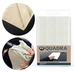 Mikrofibra Waflowa do Szybkiego Osuszania Samochodu K2 Quadra 60x90 cm