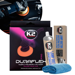 Pasta Do Polerowania Reflektorów K2 Lamp Doctor Pad Uniwersalny Duraflex