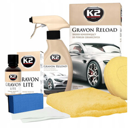 Zestaw do Ochrony i Konserwacji Powłok Ceramicznych K2 Gravon Lite + Reload