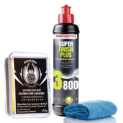 Pasta Polerska Wysoki Połysk Menzerna 3800 Glinka Do Lakieru Silver King