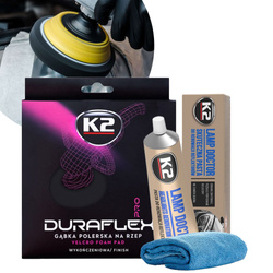 Pasta Do Polerowania Reflektorów K2 Lamp Doctor Pad Wykończeniowy Duraflex