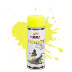 FARBA W SPRAYU - 400ml FLUORESCENCYJNY ŻÓŁTY