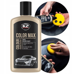 Wosk Koloryzujący Do Samochodu K2 Color Max 250 ml Czarny