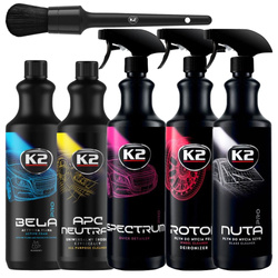 Zestaw Detailingowy K2: Bela, APC, Spectrum, Roton, Nuta, Pędzelek