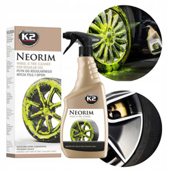 Preparat do Czyszczenia Mycia Felg i Opon Samochodu K2 Neorim Neonowy