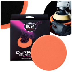 Gąbka Polerska Średniościerna Pomarańczowa K2 DURAFLEX Idealna do Lakieru