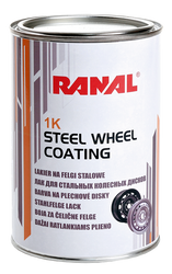 Lakier Do Felg Srebrny Drobne Ziarno Akrylowy Ranal 096 800ml