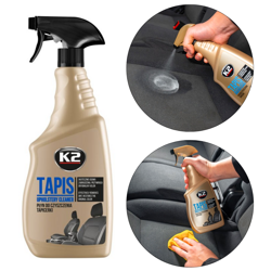 Środek do Czyszczenia Tapicerki Samochodowej K2 TAPIS Atomizer 750 ml