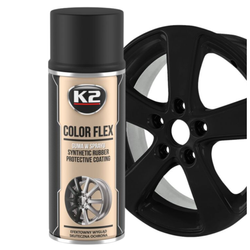Guma w Sprayu Czarny Mat K2 COLOR FLEX 400ML